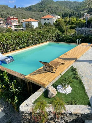 Fuoriterra in legno con sistemazione esterna