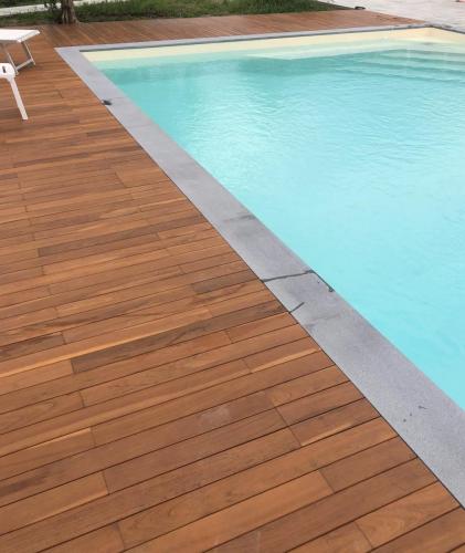 Rivestimento liner sabbia - Piscina S. Vittoria a Sestri Levante